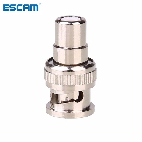 ESCAM JR B9 BNC Male Plug To RCA Female Jack Adapter Connector Coaxial CCTV Durable ► Photo 1/3