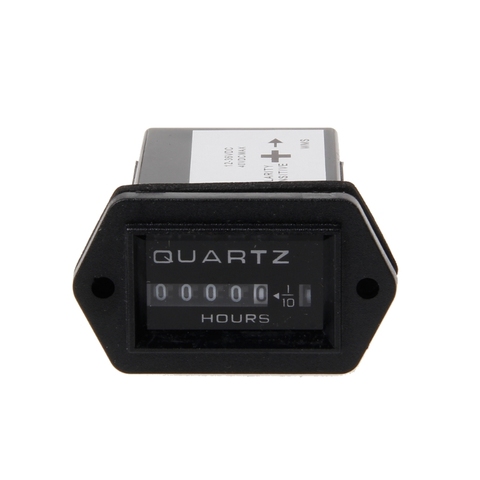 New DC10V-80V Generator Sealed Hour Meter Counter For Boats Trucks Tractors Cars ► Photo 1/5