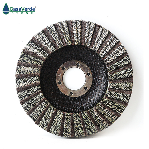 4.5 inch 115mm electroplated Flap Disc Polishing Wheels Diamond Electroplated Abrasive Disc For Grinder Dry Wet Flap Disc ► Photo 1/6