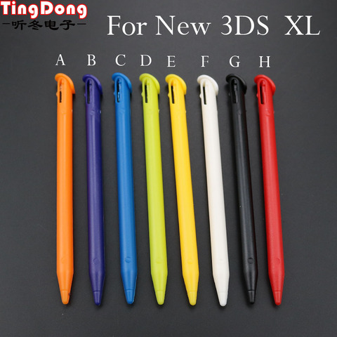 TingDong 8Pcs/lot Multi-Color Plastic Touch Screen Pen Stylus Portable Pen Pencil Touchpen Set for New Nintend 3DS XL LL ► Photo 1/6