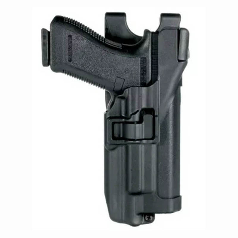 Tactical Gun Pistol Belt Holster for GLOCK 17 19 22 23 31 32 with Light Bearing