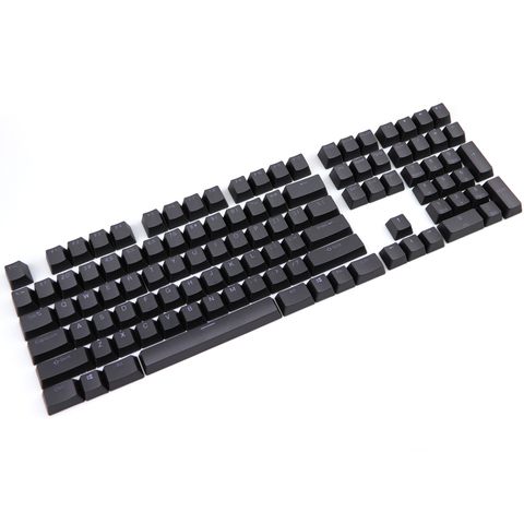 White Black 108 key PBT Double shot Backlit Keycaps For Razer BlackWidow Ultimate BlackWidow X Mechanical Keyboard Selling keyca ► Photo 1/6