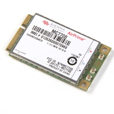 Mini PCI-E 3G/4G WWAN GPS module Sierra MC7700 PCI Express 3G HSPA LTE 100MBP Wireless WWAN WLAN Card GPS Unlocked Free shipping ► Photo 1/2