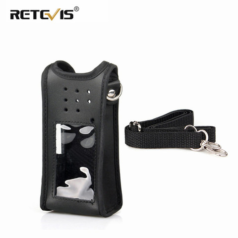 Customized Walkie Talkie Holster Leather Carrying Holder Case For Ailunce HD1/Retevis RT29 DMR Ham Radio Accessories J9131H ► Photo 1/6