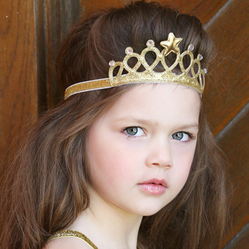 Baby Girl Boy Birthday Crown Flower Tiara Headband Party Hair Bands Accessories 