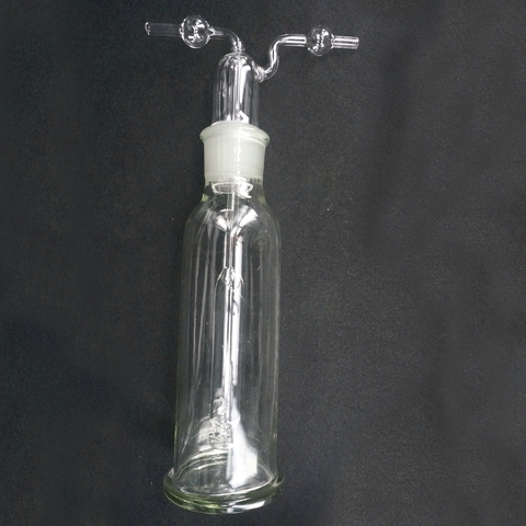 Lab 500ml Glass Gas Washing Bottle Multihole Glassware Chemical Instruments Lab Use ► Photo 1/6