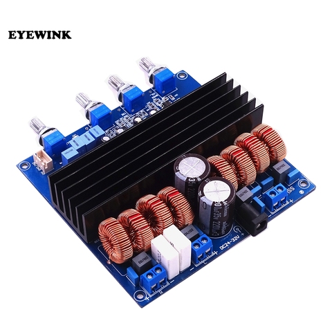  New Arrival TDA7498 + TL072 Class D 2.1 Amplifier Board 200W+2X100W New Electric Integrated Circuits ► Photo 1/3