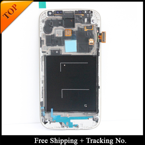 100% tested Super AMOLED For Samsung S4 I9505 LCD Display For Samsung S4 i9500 LCD Screen Touch Digitizer Assembly with frame ► Photo 1/3