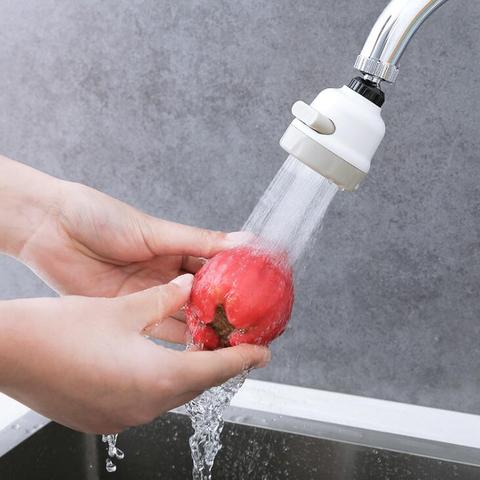 Kitchen Faucet Kitchen Moveable Flexible Tap Head Shower Diffuser Rotatable Nozzle Adjustable Booster Faucet Kitchen Accessories ► Photo 1/6