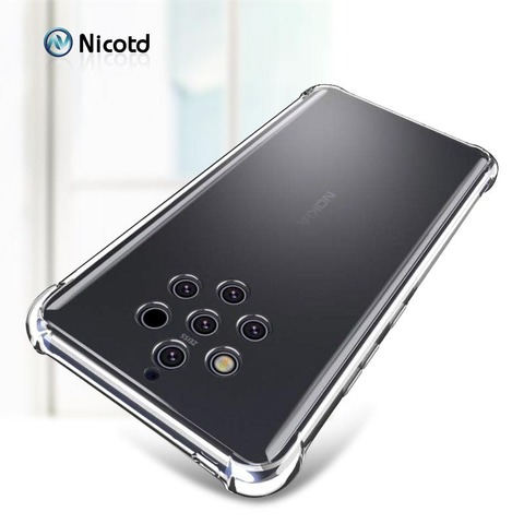 Cases For Nokia 9 PureView 3.2 6 5 3 4.2 8 Back Cover For Nokia 1 7.1 5.1 3.1 plus 2.1 8 X6 Coque Full Protection of 360 Degree ► Photo 1/6