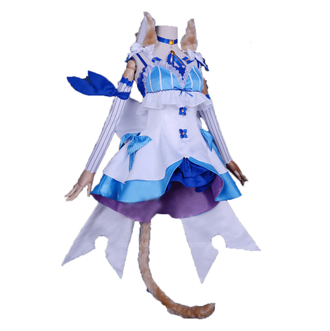 Re:Life in a Different World from Zero Re:Zero Felix Argyle Cosplay Costum costume with socks and ears and tail ► Photo 1/4