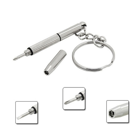 New fashion Multifunctional Outdoor Combination Tool Screwdriver Portable Mini Utility Pocket Multi Tool Keychain Key Ring Clasp ► Photo 1/6