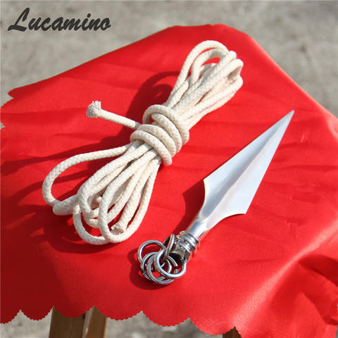 2022 Hot Traditional Wushu Rope Dart Cold Weapon Kungfu Stainless Steel rope  darts For Tousheng Soft Martial Arts Equipments - Price history & Review, AliExpress Seller - LucaminoSports Living Store