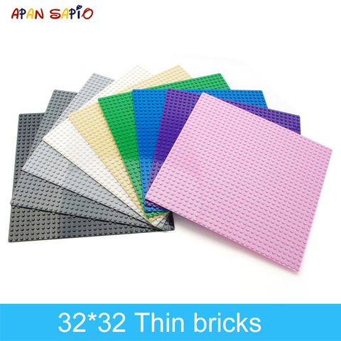 DIY Building Blocks Baseplate Figures Bricks 32x32 Dots Educational Creative Size Compatible With lego Toys for Children ► Photo 1/6