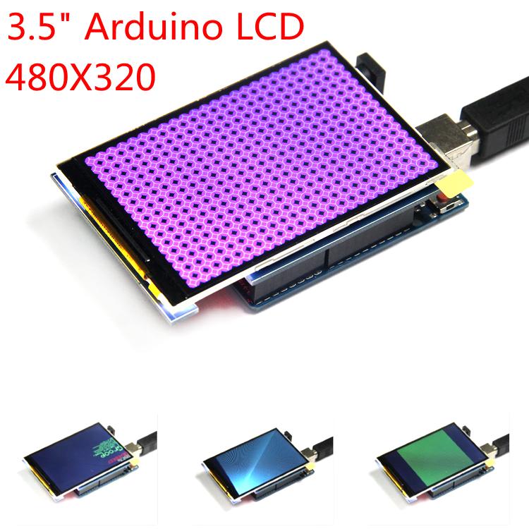 LCD Display color: without touch panel 3.5-inch TFT-LCD screen module 480 x 320 for arduino UNO MEGA 2560 boards without touch panel and with touch panel