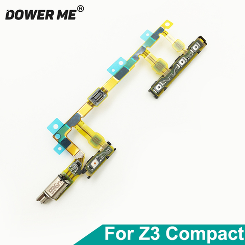 Dower Me Power On/Off Switch Volume Camera Button Vibrator Flex Cable For Sony Xperia Z3 Compact Z3mini Z3c M55W D5803 D5833 ► Photo 1/5