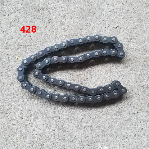 #420 428 92 94 96 101 104 106 LINKS DRIVE CHAIN WITH CHAIN RING FOR PIT PRO DIRT BIKE ATV QUAD 110cc 125cc 140cc 150cc Chinese ► Photo 1/6