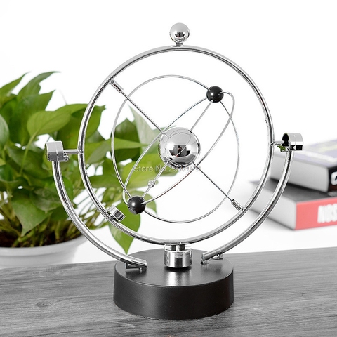 Kinetic Orbital Revolving Gadget Perpetual Motion Desk Office Decor Art Toy Gift Desk Set ► Photo 1/6