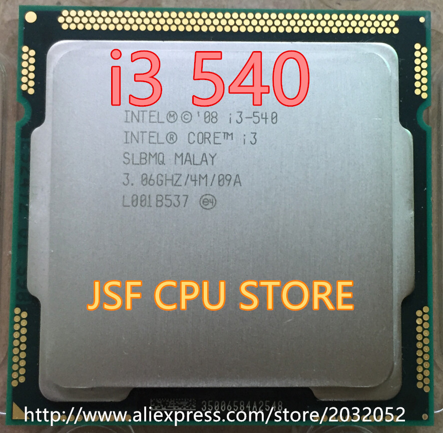 I3 540 Best 1156 Processor Intel Core I3-540 SLBMQ Dual Core 4MB