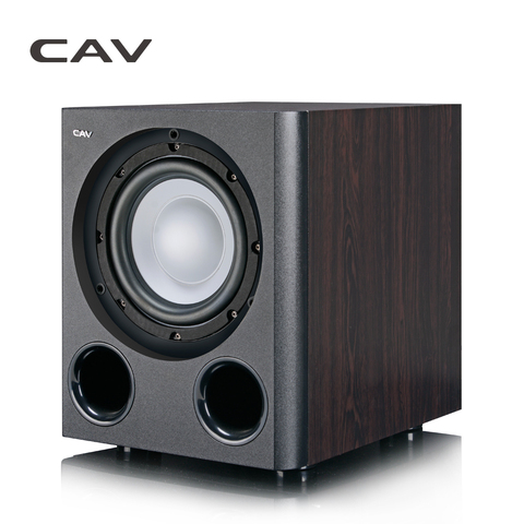 CAV Q3BN Subwoofer Home Theater Lighter Type 8-Inch Powered