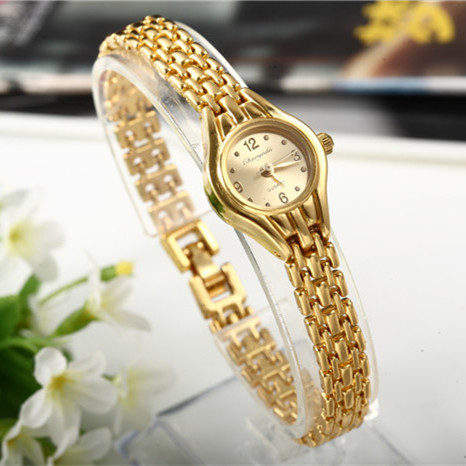 Women Bracelet Watch Mujer Golden Relojes Small Dial Quartz leisure Watch Popular Wristwatch Hour female ladies elegant watches ► Photo 1/5