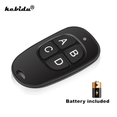 kebidu Copy Remote Control 433MHz Cloning Duplicator Wireless 4 Keys Waterproof Handle Garage Gate Electric Door Key ► Photo 1/6