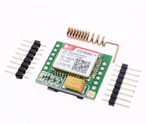 Smallest SIM800C GPRS GSM Module MicroSIM Card Core Board Quad-band TTL Serial Port (Compatible SIM800L SIM900A) ► Photo 1/3