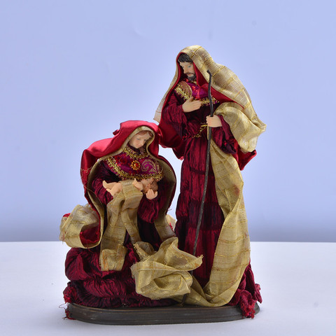 Catholic Gospel Relic Church Supplies Religious Ornaments Jesus Mage Saga Holy Family Statue Gift Ornament Figures Christ Craft ► Photo 1/1