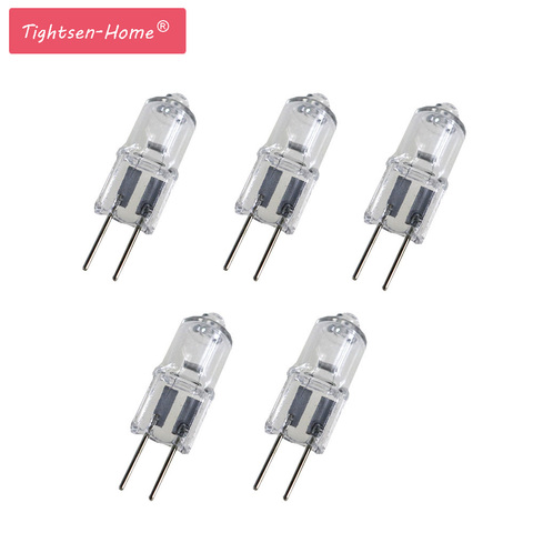 Wholesale 10PCS Halogen G4 AC12V 5W 10W 20W 35W 50W Lamp G4 Halogen Light Warm Bulb G4 Base Clear Halogen inserted crystal lamp ► Photo 1/6