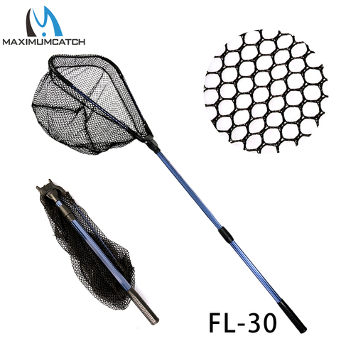 Maximumcatch Fishing Landing Net with Telescoping Aluminum/EVA Handle Fishing Net ► Photo 1/1