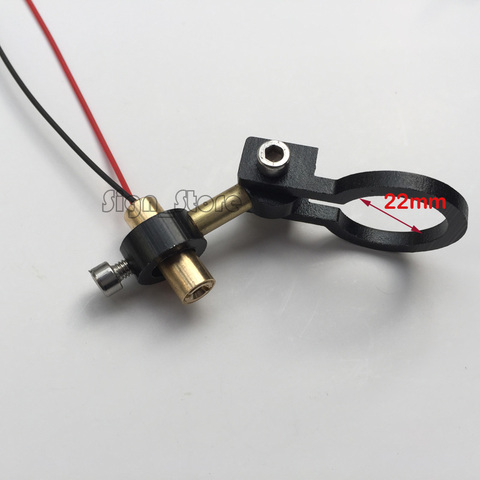 Co2 K40 3020 3040 3050 Laser Head Focus Diode Module Red Dot Position DIY Rubber Stamp Engraver 5V Dia 22mm ► Photo 1/1
