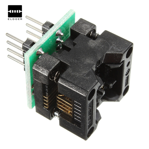 SOIC8 SOP8 to DIP8 EZ Socket Converter Module Programmer Output Power Adapter With 150mil Connector SOIC 8 SOP 8 To DIP 8 ► Photo 1/6