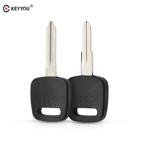 KEYYOU For Nissan A33/A32 Transponder Key Shell Replacement Fob Uncut Blank Blade Auto Car Key Cover Case With NSN14/NSN11 Blade ► Photo 1/6