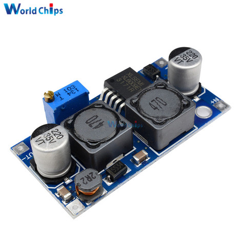DC-DC XL6009 Auto Boost Buck Adjustable Step Up Step Down Converter Module Solar 1.25-36V Voltage Board MOSFET Switch DSN6000AUD ► Photo 1/6