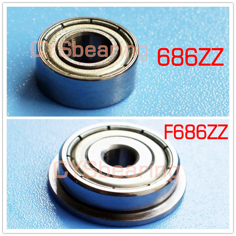 mangetic Bearings Ball Mini Bearing 6x13x5 mm 6*13*5 686Z 686ZZ 2Z 686ZZ 618/6ZZ S686ZZ 440C stainless steel bearing ► Photo 1/6