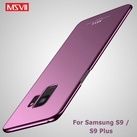 For Samsung Galaxy S9 Plus Case Cover Msvii Slim Matte Coque For Samsung Galaxy S 9 Case Hard PC Cover For Samsung S9 Plus Cases ► Photo 1/6