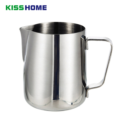 150-600ml 304 Stainless Steel Milk Jug Frothing Espresso Coffee Pitcher Barista Craft New 100% Food Grade Coffee Latte Pitcher ► Photo 1/6