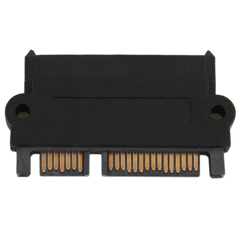 Professional SFF-8482 SAS To SATA 180 Degree Angle Adapter Converter Straight Head Perfect Fit Your Device Drop Shipping ► Photo 1/1