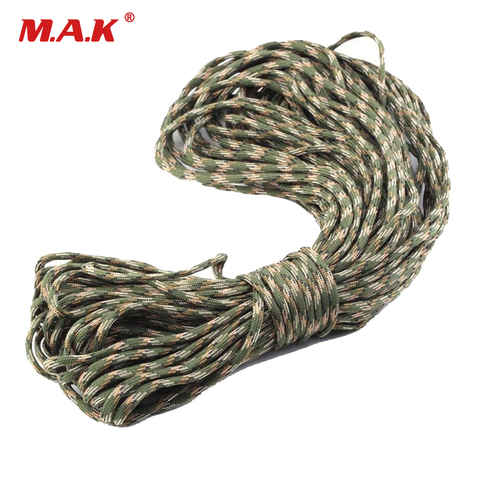 550 Paracord 8/16/32m Parachute Cord Lanyard III 7 Strand Core of Mixed Color for Outdoor Camping Climbing ► Photo 1/6