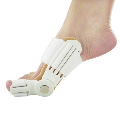 2Pcs Big Toe Separator Hallux Valgus Orthopedic Bone Finger Pedicure Corrector Splint Correction Bunion Thumb Foot Care Tool ► Photo 1/6