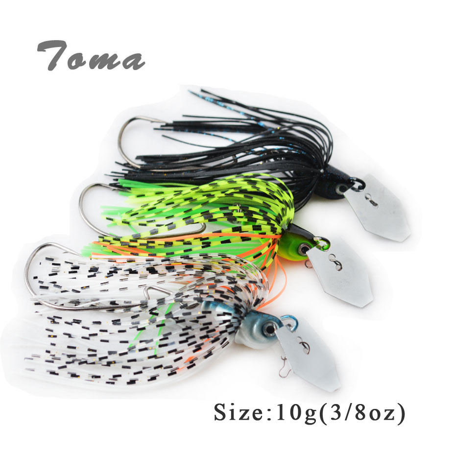 3pcs/lot fishing spinner bait size 2# fishing tackle spinner pesca 