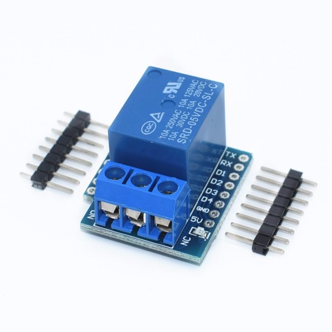 New 1 channel Relay Shield V2 Version 2 for WEMOS D1 mini ESP8266 WiFi Module ► Photo 1/1