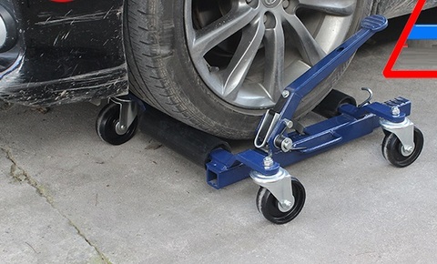 car moving device, car dolly cart , mobile trailer frame, moving vehicle, lifting and shifting , tire repairing tool ► Photo 1/1