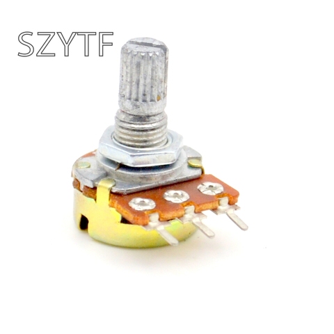 10pcs / bag WH148 single joint amplifier potentiometer  10K 20k 50k 100k 500k..... L: 15MM ► Photo 1/3