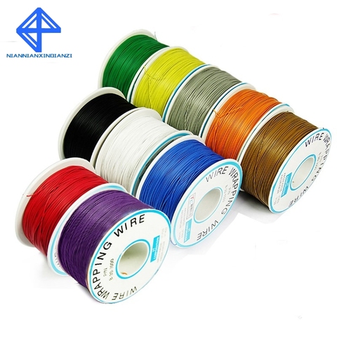 PCB flying jumper wire OK line 250meter 820FT 30AWG single conductor ► Photo 1/1