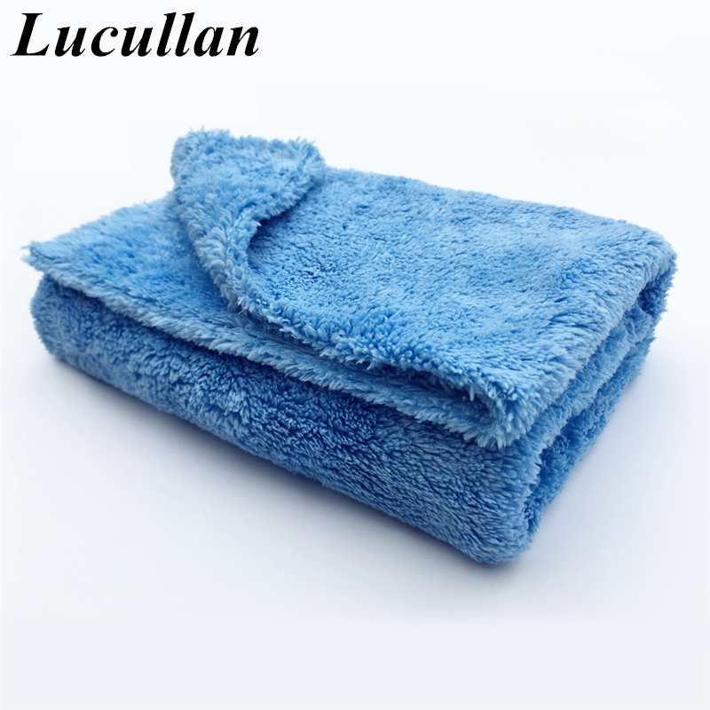 12Pcs  Microfiber Towel Edgeless  No Scratch Cleaning Clothes 16"x16" Blk/Wht 