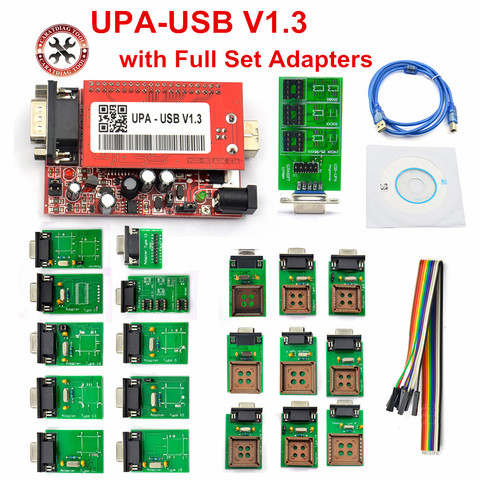 High Quality UPA-USB V1.3 Main Unit ECU Chip Tunning UPA USB with 1.3 eeprom adapter ECU programmer lowewst price Free Shipping ► Photo 1/6