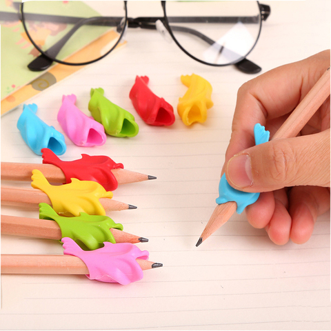 10 Pcs Learning Partner Children Students Stationery Pencil Holding Practise Device For Correcting Pen Holder Postures Grip ► Photo 1/6
