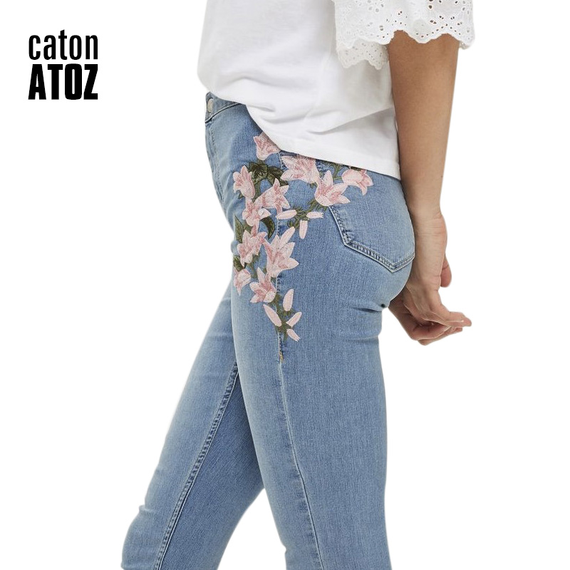Summer Plus Size Rhinestone Beading Ankle Length Jeans 4Xl 5Xl 6Xl Female  Oversized Stretch Nine Pencil Pants Slim Fit Trousers