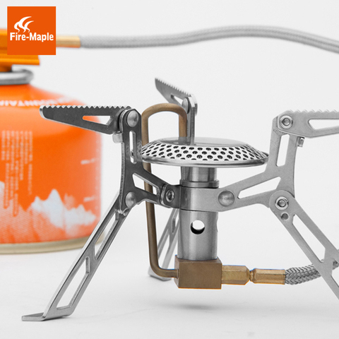 Fire Maple Outdoor Camping Picnic High Altitude And Cold Climate Used Split Gas Stove Head ► Photo 1/6